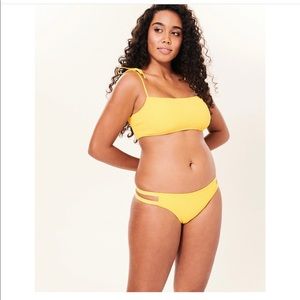 Abercrombie & Fitch Smocked Bikini, Sz M